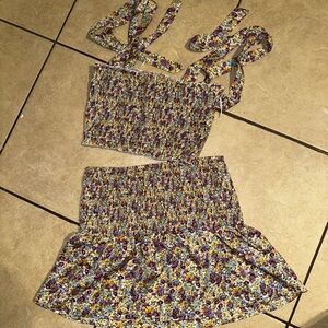 Floral Two-Piece Set